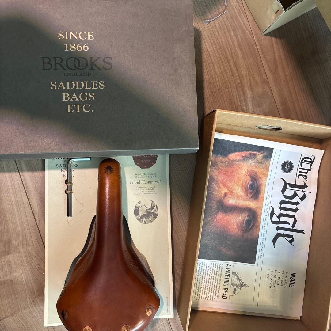 パーツ BROOKS SWIFT Titanium HONEY