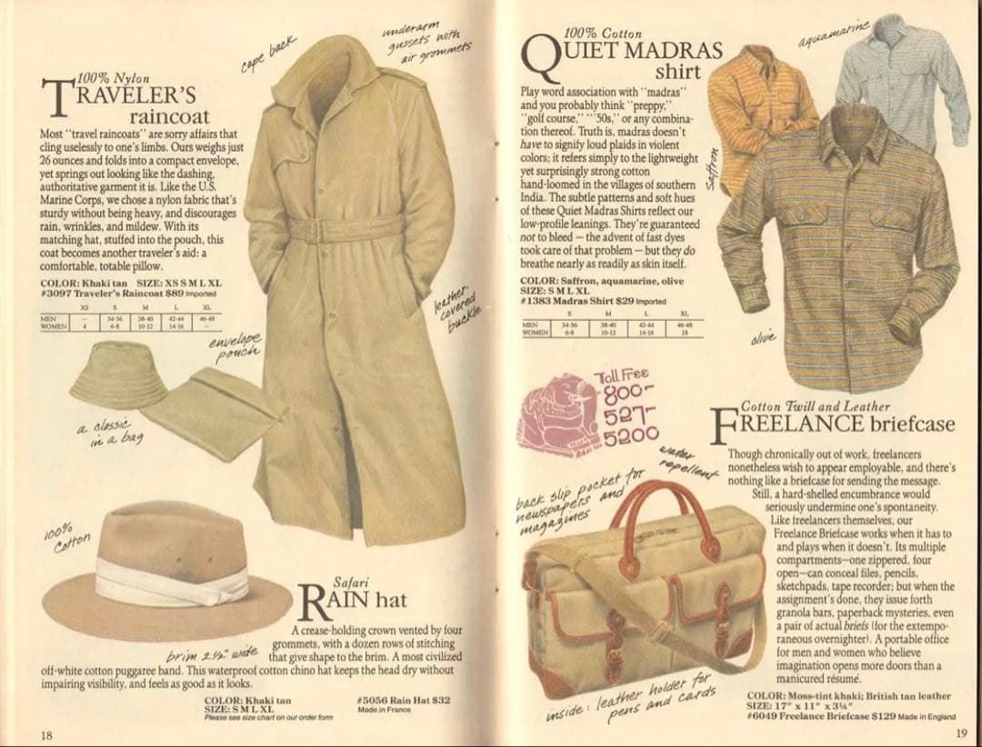 名作 80s Banana Republic ナイロン トレンチコート S 美品