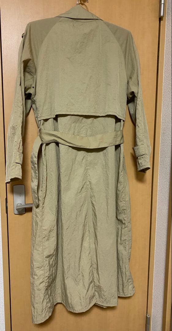 名作 80s Banana Republic ナイロン トレンチコート S 美品