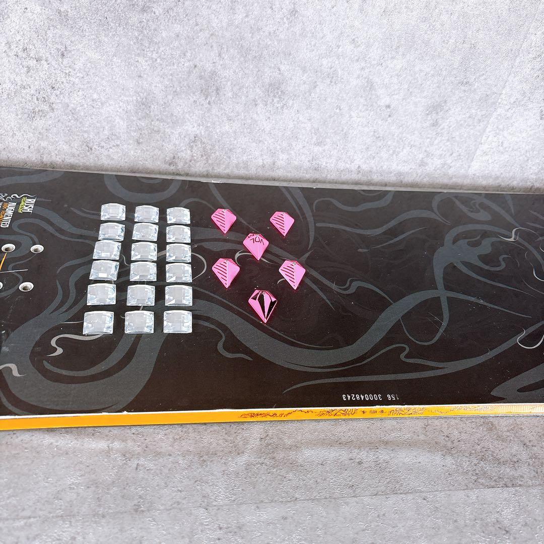 メンズスノーボード　FLOWフロウ　RUSH ラッシュ 156cm板単品