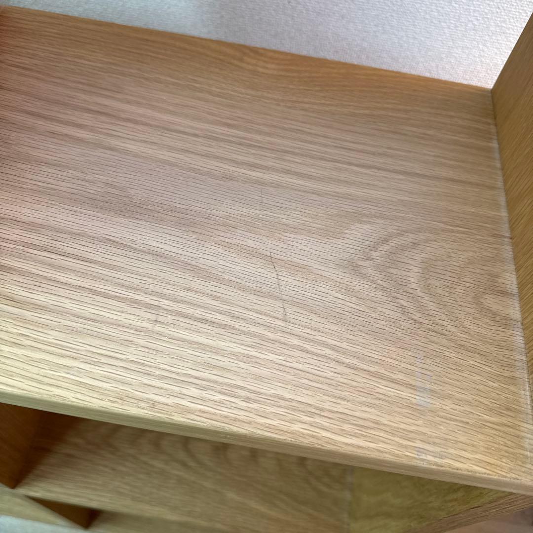 無印良品 スタッキングシェルフ ウォールナット 3×3段