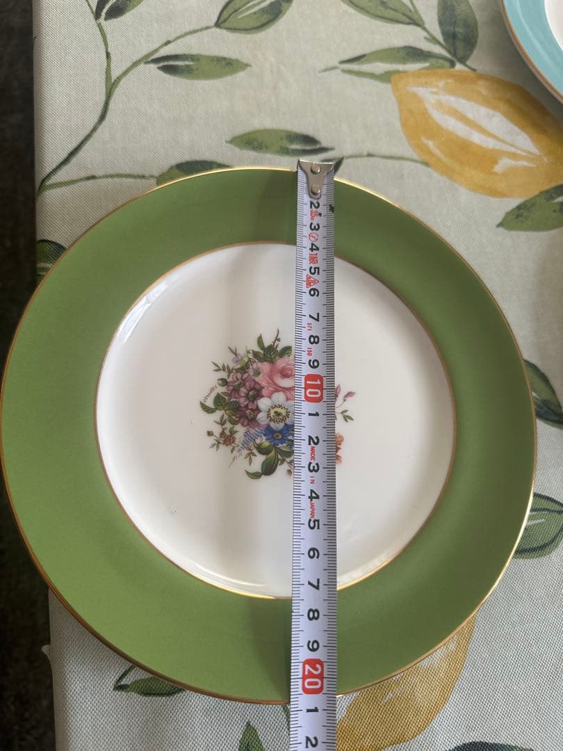 aynsley エインズレイ　ケーキ皿　プレート　21cm 6枚 イギリス