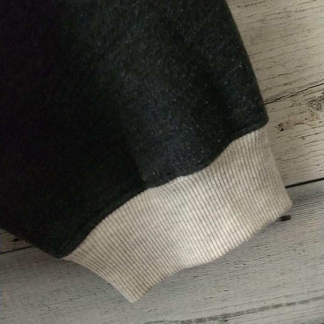 希少サイズ☆ショーンジョン 刺繍 センターロゴ フードロゴ リブライン パーカー