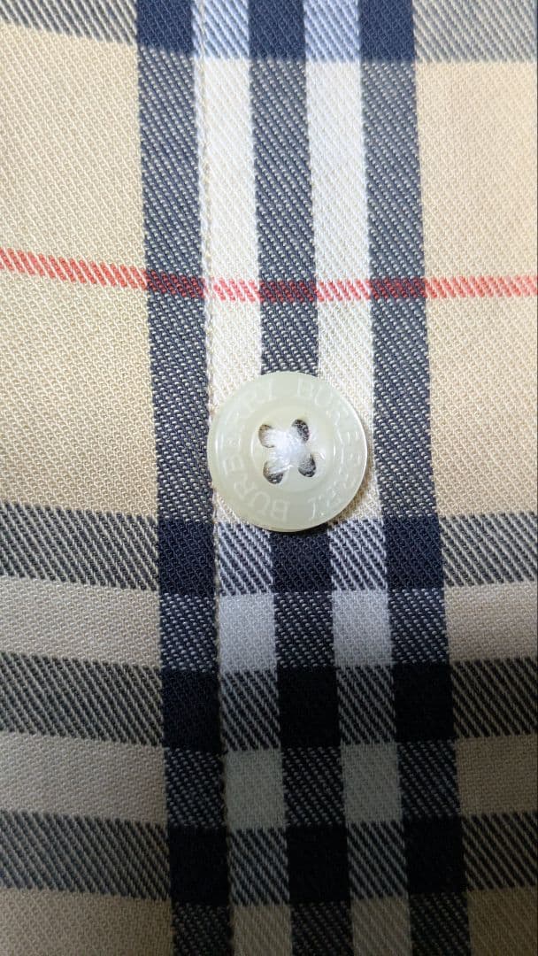 ✨お値下げ✨BURBERRY メンズシャツ Ｌ クリーニング済み ボタンダウン