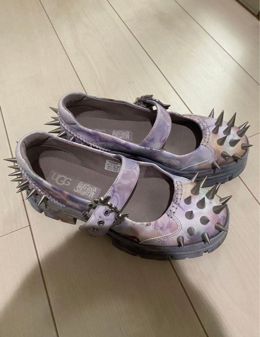 UGG×collina stradaメリージェーンローファー スタッズ パンク