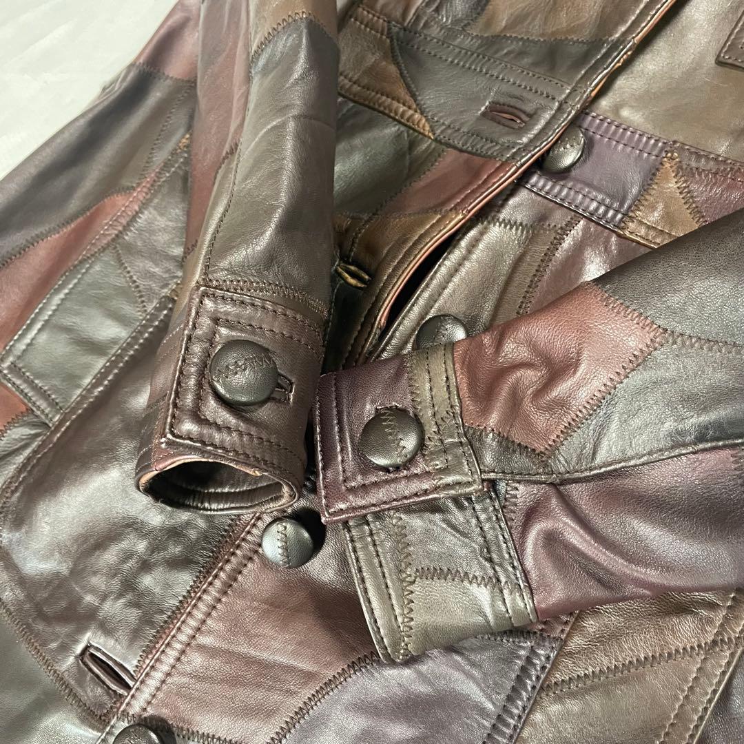 ◯未使用タグ付き COACH レザーコート Sサイズ