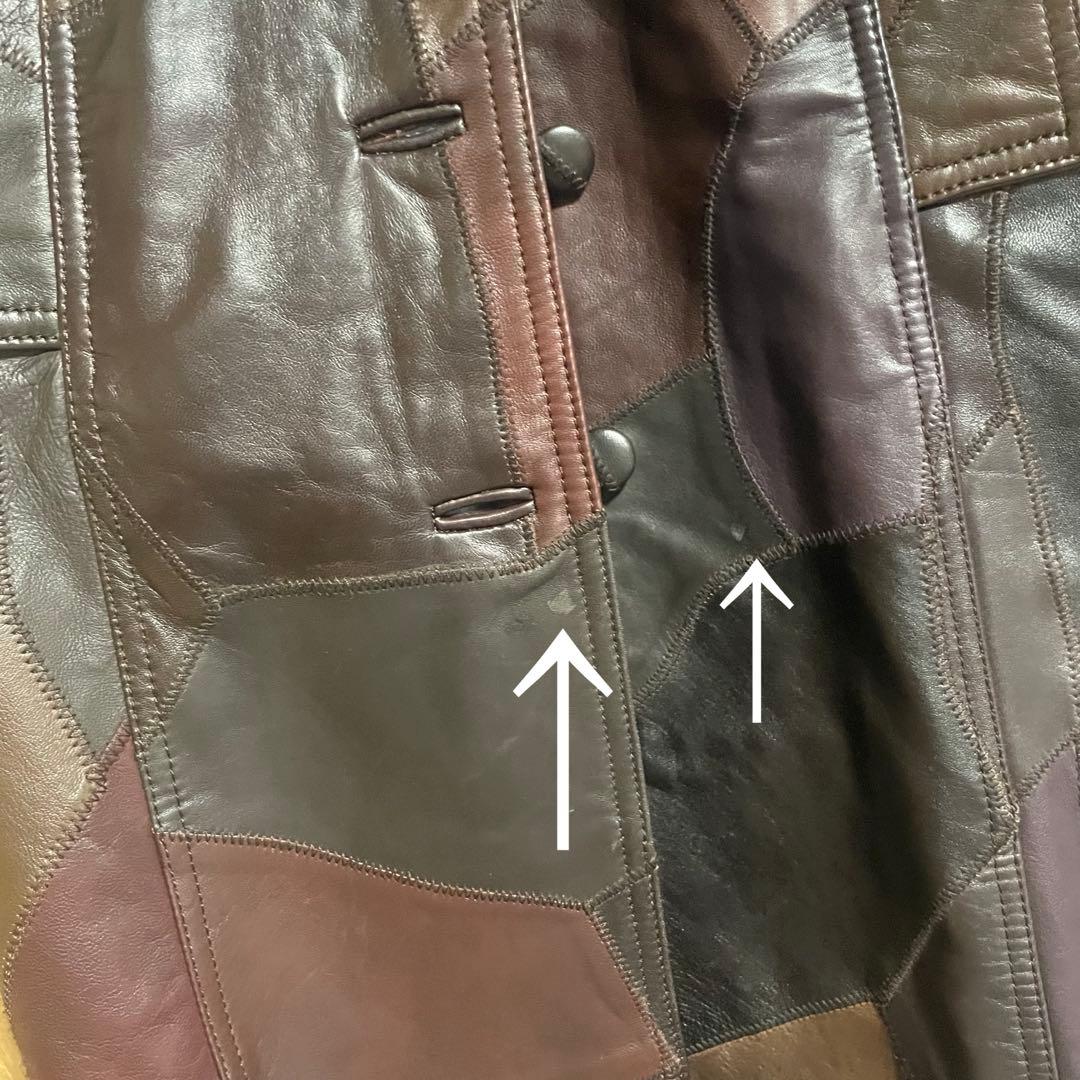 ◯未使用タグ付き COACH レザーコート Sサイズ