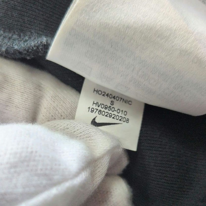 【希少】NIKE ナイキ テックフリース パーカー 赤タグ S 黒