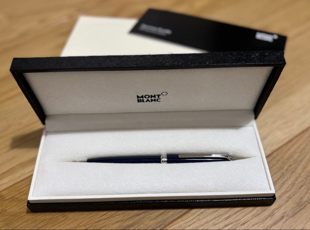 新品　MONTBLANC モンブランPIXボールペン　ネイビー