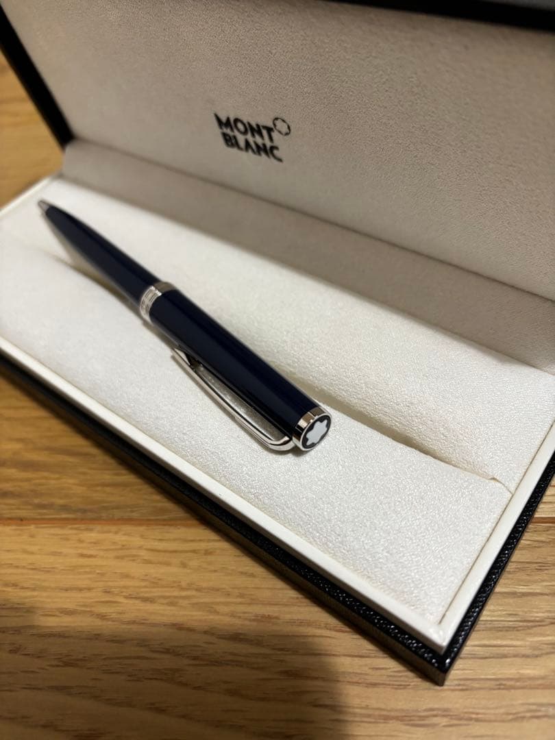 新品　MONTBLANC モンブランPIXボールペン　ネイビー