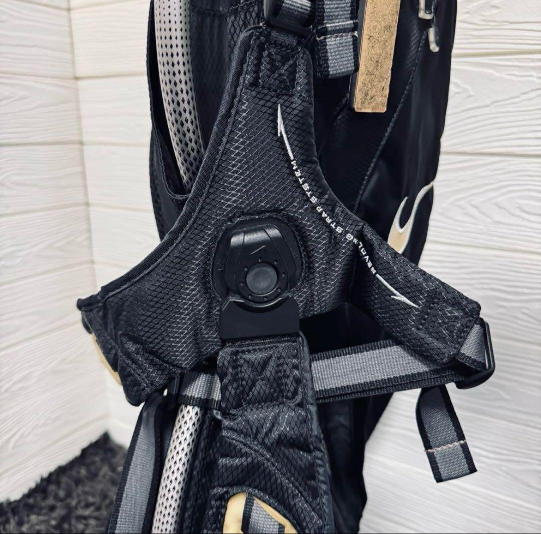 Nike ブラック キャディバッグ スタンド付き