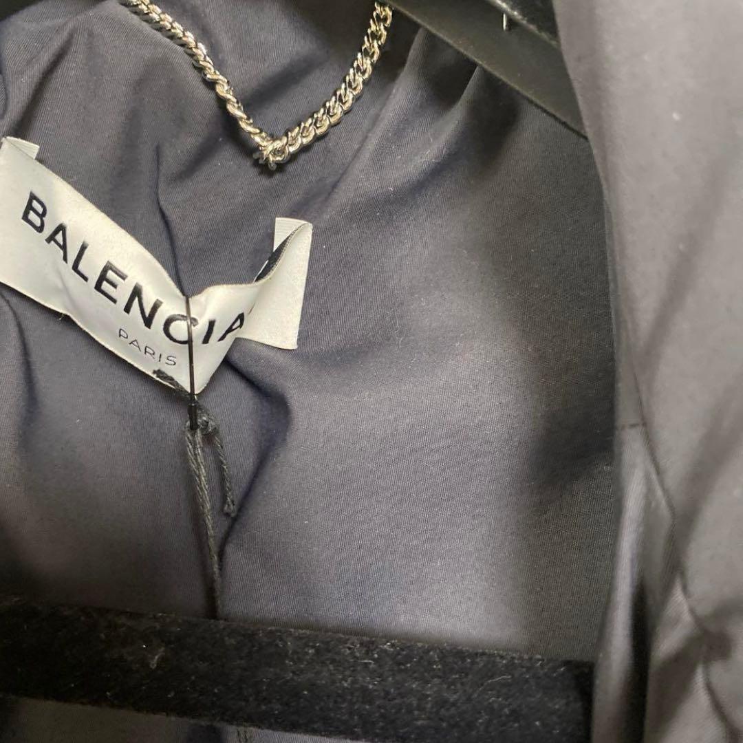 【新品未使用】BALENCIAGA バレンシアガ オペラコート黒36(XL相当