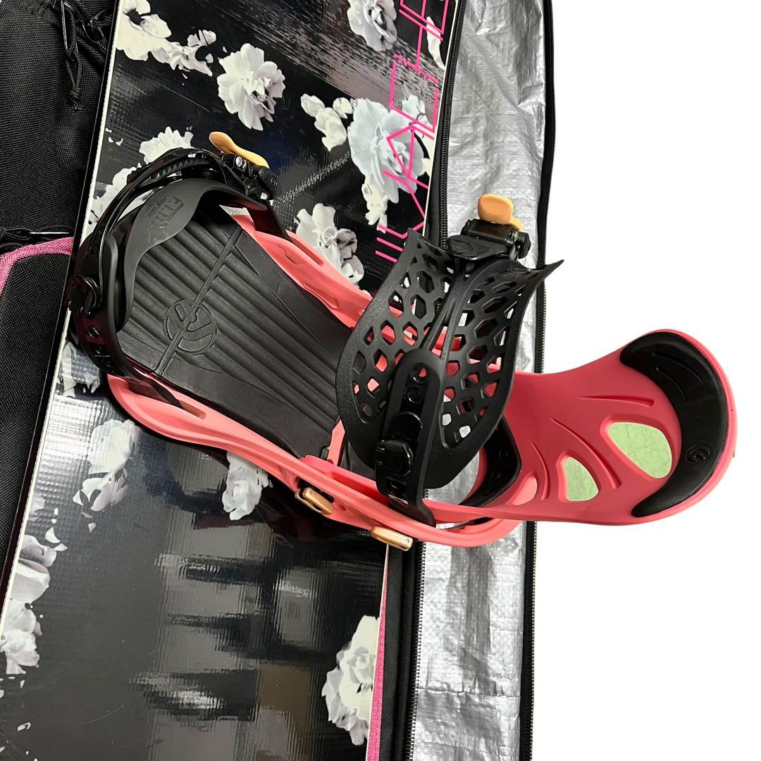 【美品】COSMIC SURF 141 ビンディング FLUX ケース付き☆