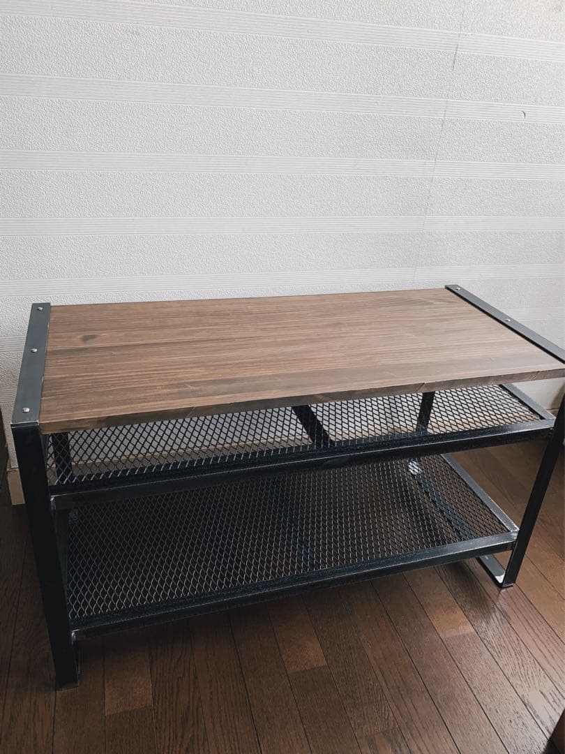 ☆送料込み☆アイアンシェルフ即購入OK インテリア　植物棚　アイアンラック　什器