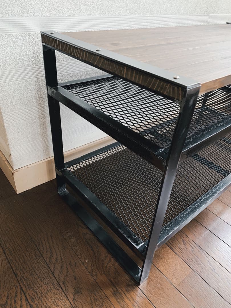 ☆送料込み☆アイアンシェルフ即購入OK インテリア　植物棚　アイアンラック　什器