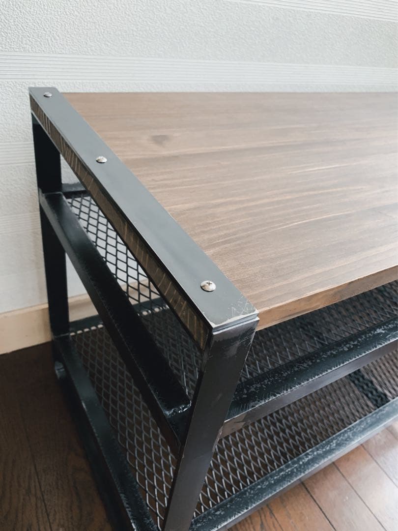 ☆送料込み☆アイアンシェルフ即購入OK インテリア　植物棚　アイアンラック　什器