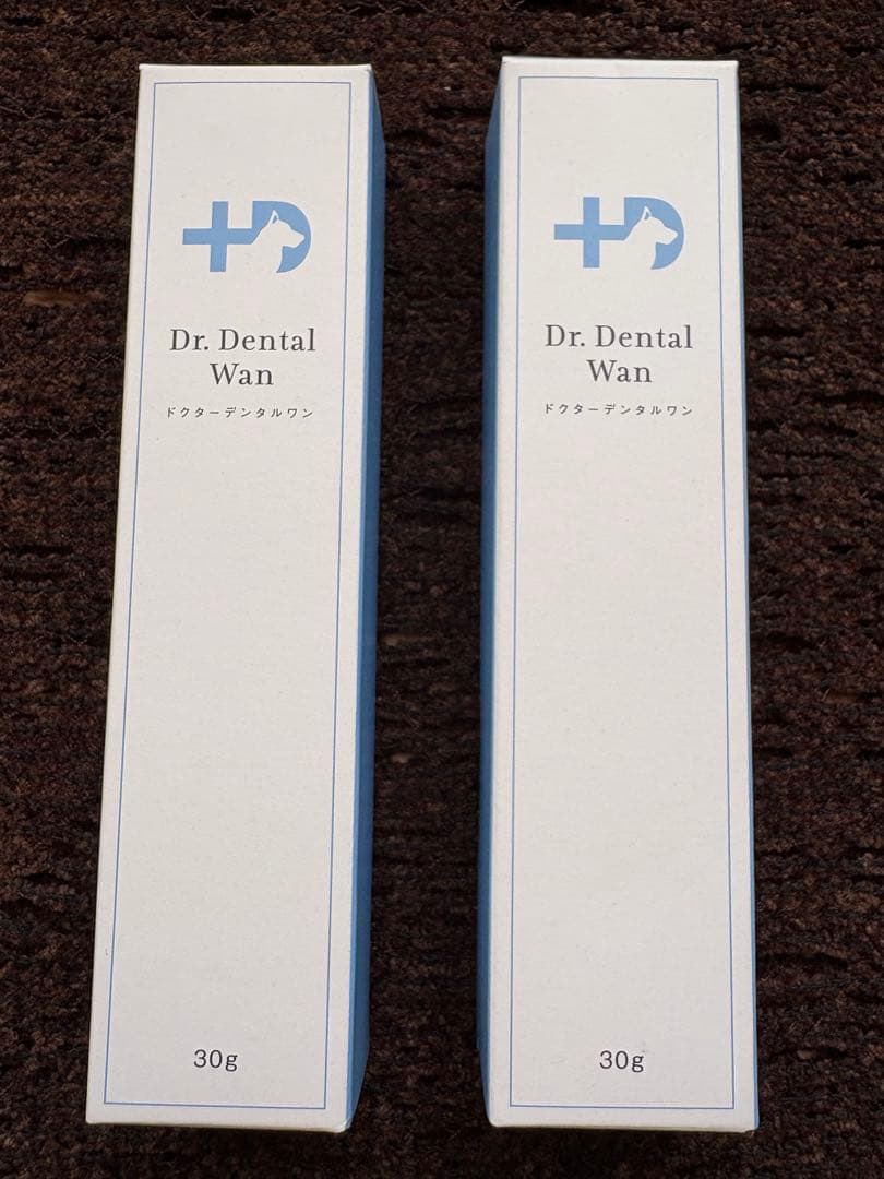ドクターデンタルワン30g×2本＋犬用歯ブラシ2本 おまけ歯ブラシ1本つき