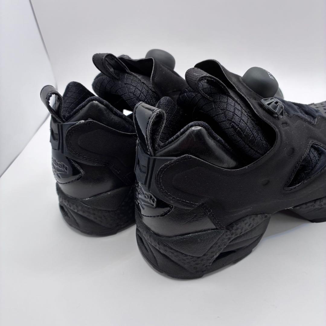 新品ReebokリーボックINSTAPUNPFURYポンプスニーカーブラック