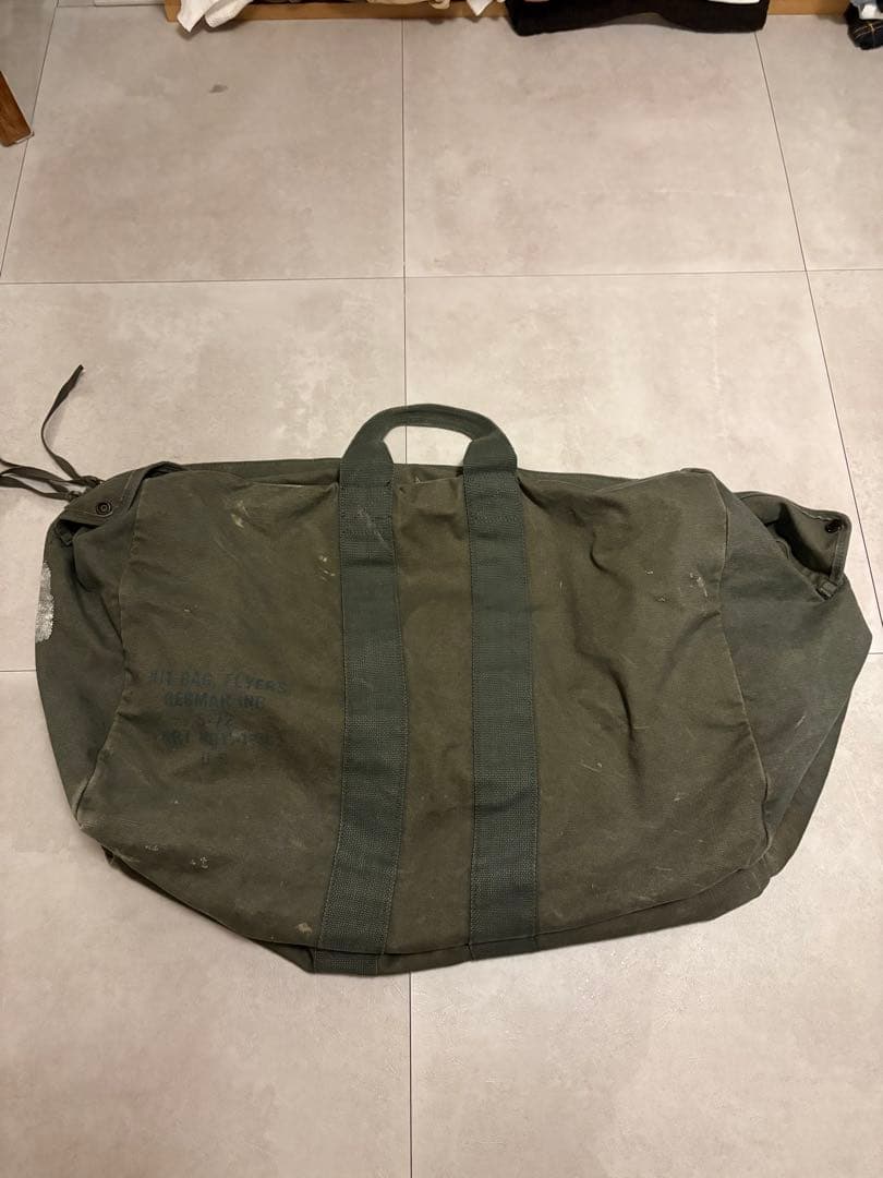 70s 80sUSAF フライヤーズキット バッグ 米軍実物