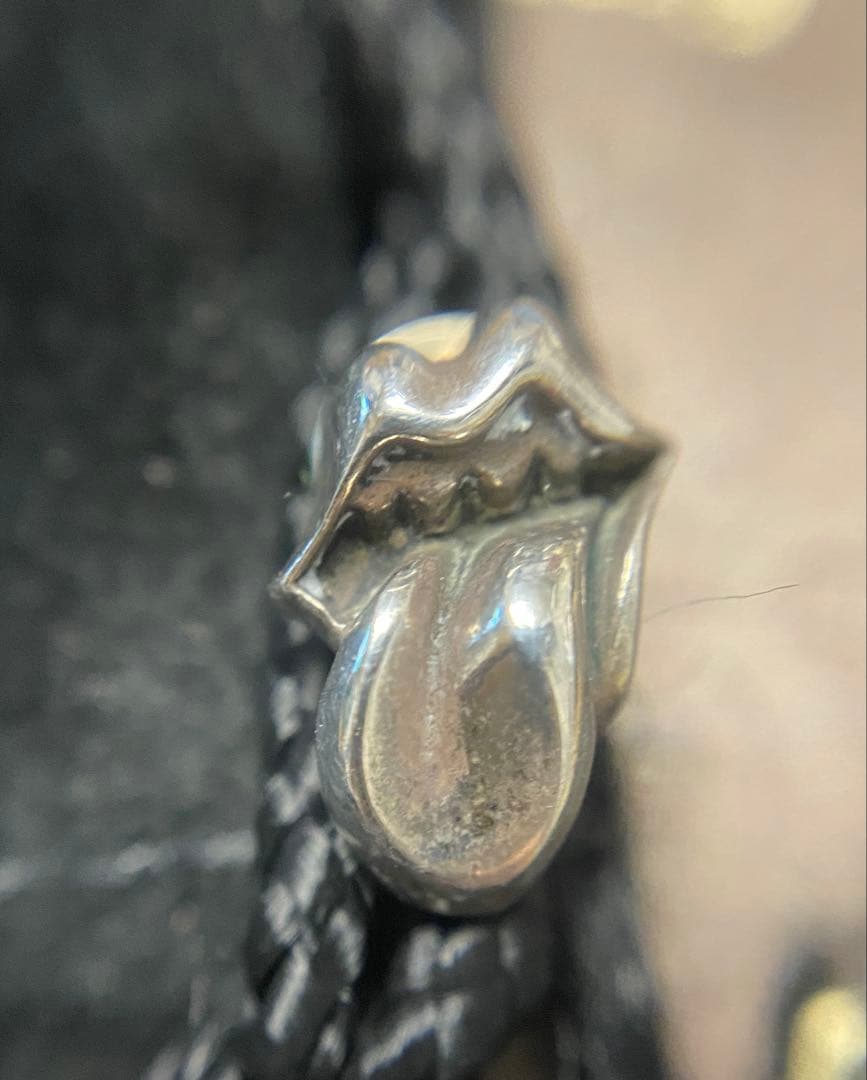 クロムハーツ　リップ&タン　ピアス　ローリングストーンズ