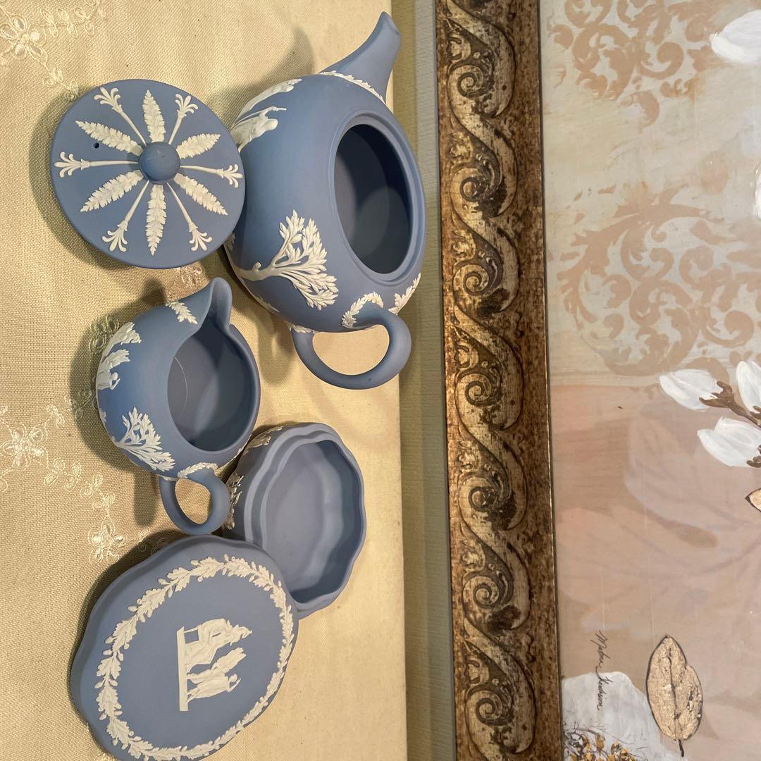 ウエッジウッド ジャスパー3点セット