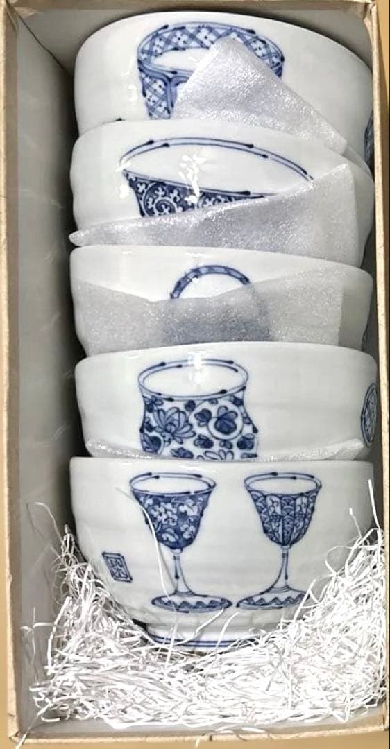 有田焼❤︎時代絵❤︎丼５個セット