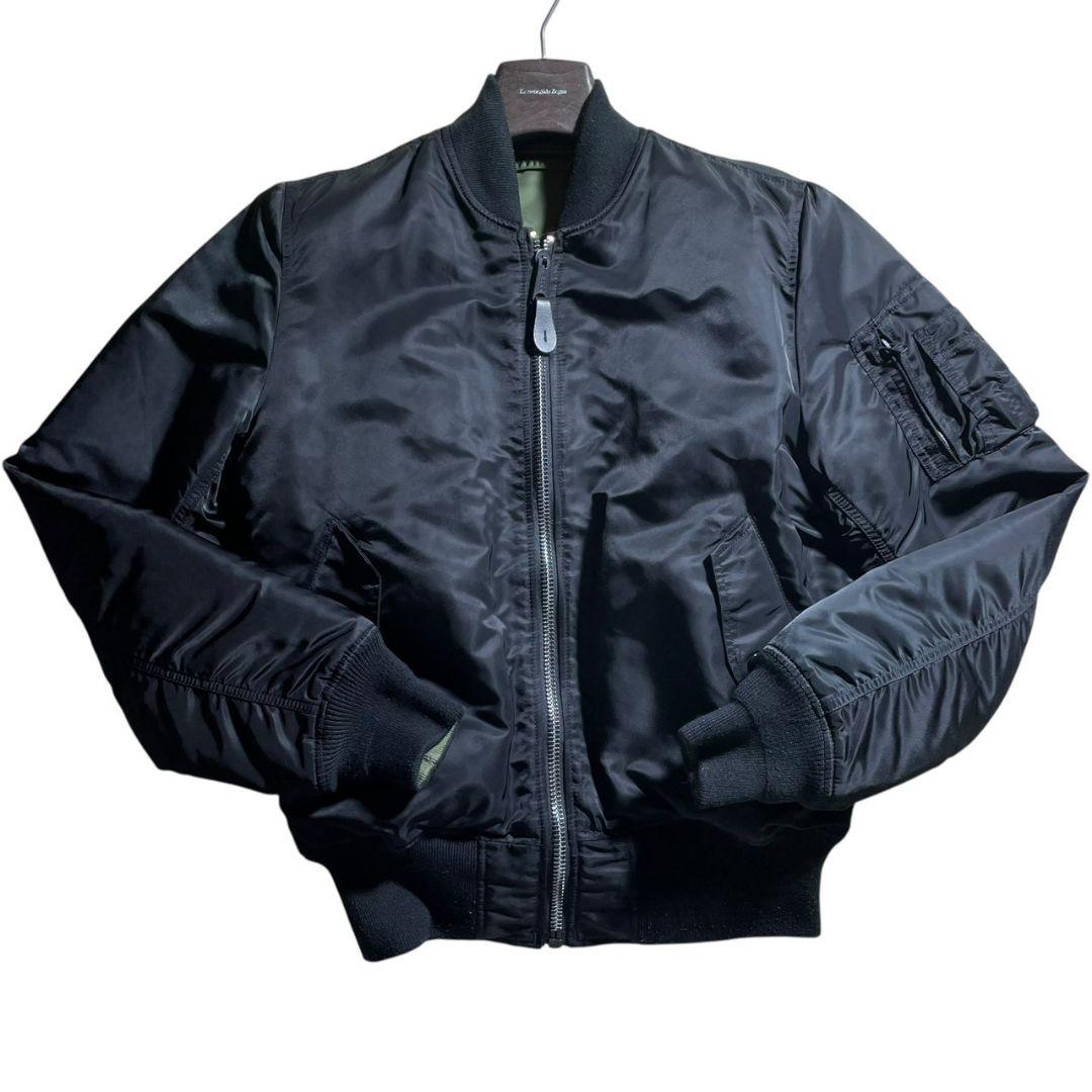 リバーシブル!!✨極美品✨ALPHA MA-1 ジャケット Мサイズ ブラック黒