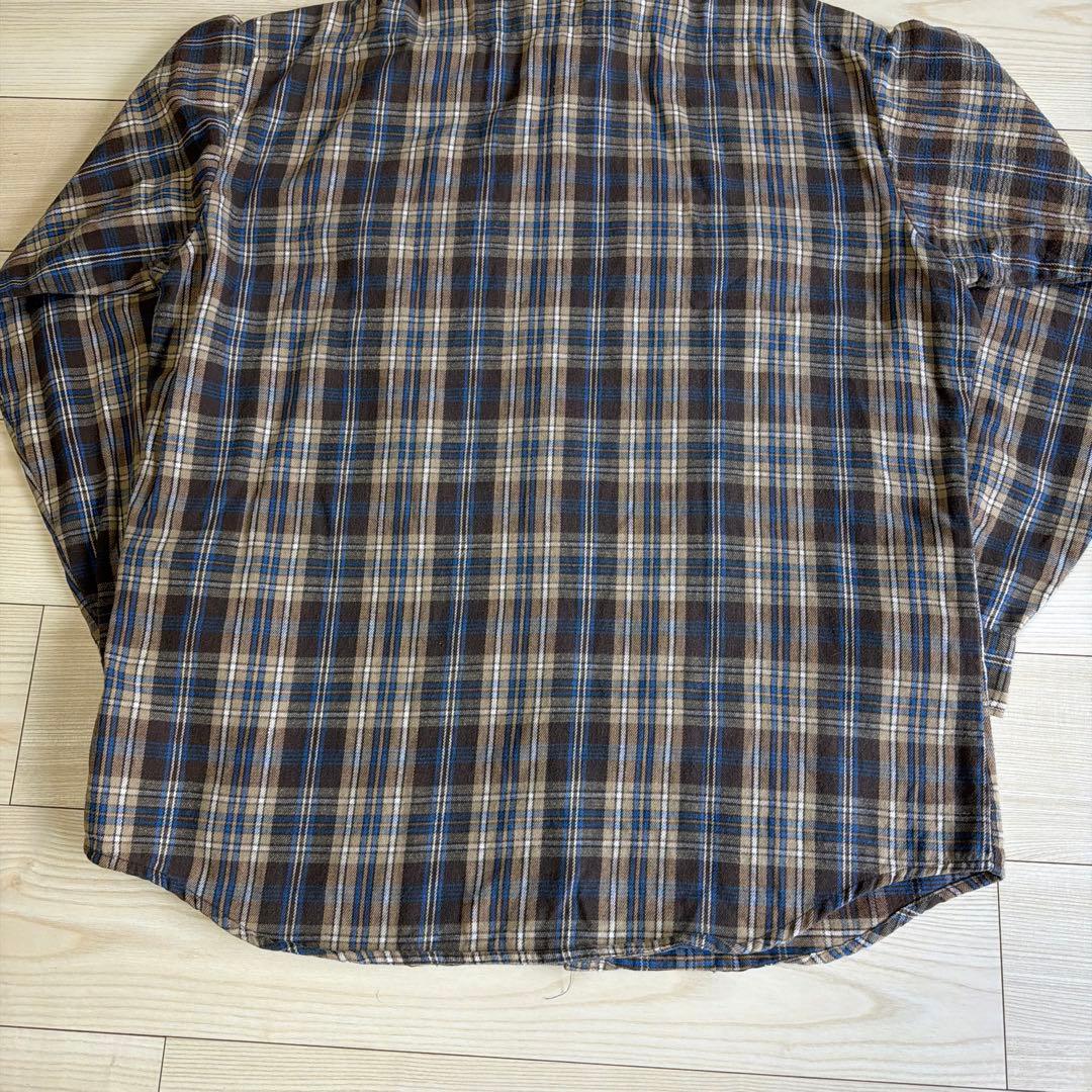 ノ*リ様 70s FIVE brother ネルシャツ　ヴィンテージ コットン