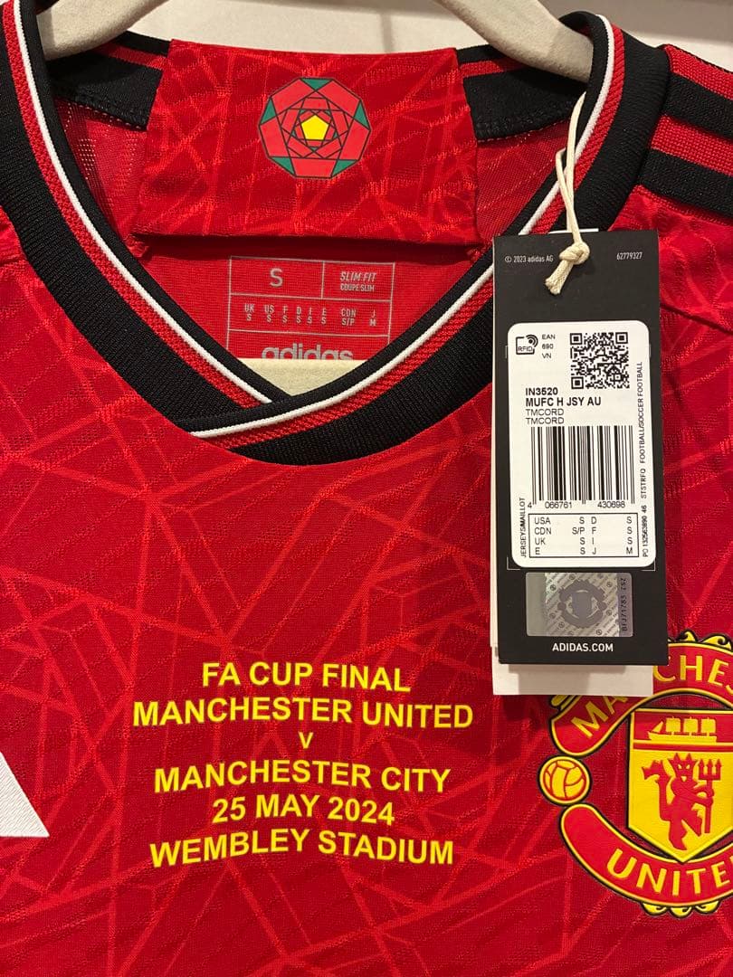 ブルーノ　フェルナンデス　マンチェスター　ユニフォーム　23/24