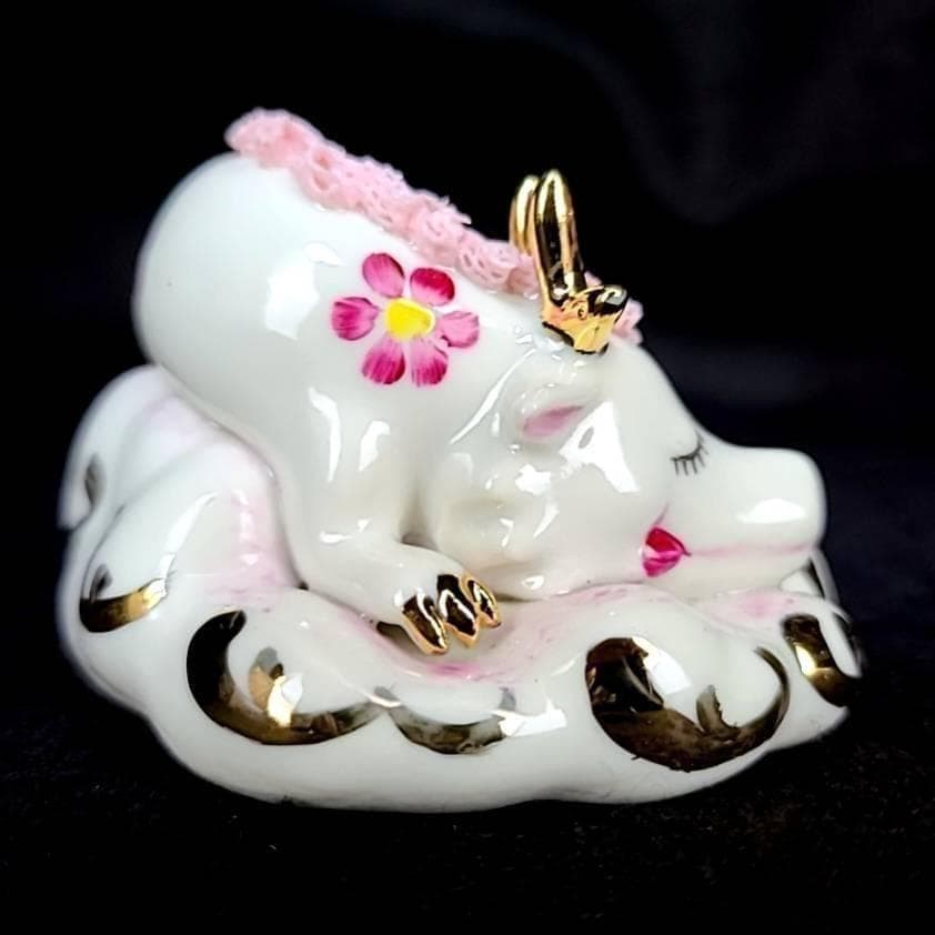 ◇美品◇アイリッシュドレスデン　龍　辰年　ドラゴン　箱つき　置物　干支 2