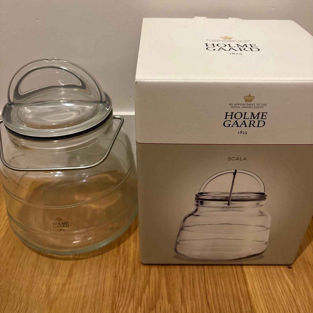 HOLME GAARD ホルムガード SCALA ガラスキャニスター 1L ②