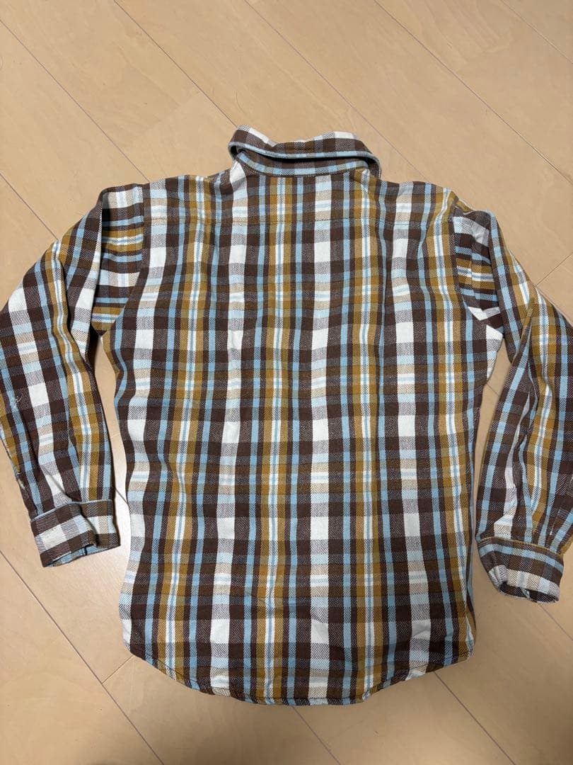 USA製 FIVE BROTHER ネルシャツ 三角タグ 70S 80S
