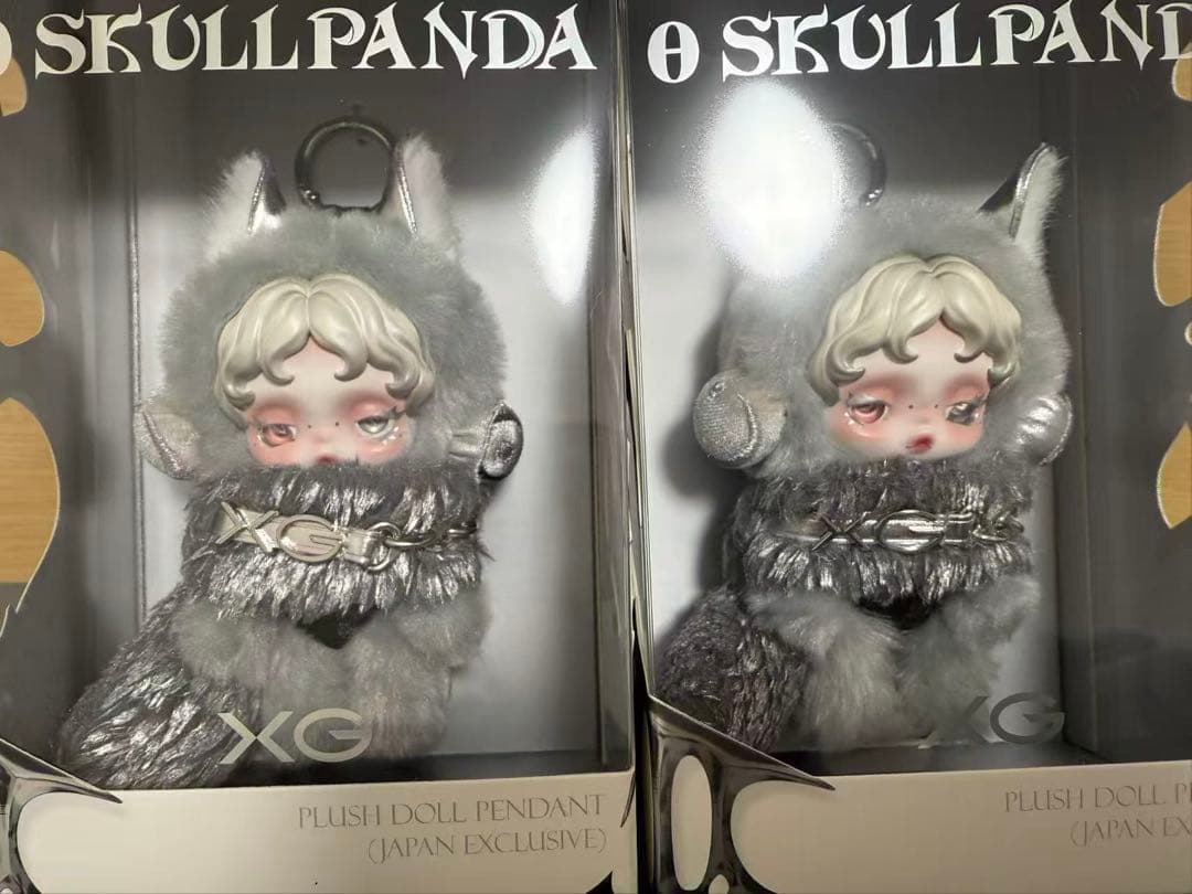SKULLPANDA x XG ぬいぐるみペンダント