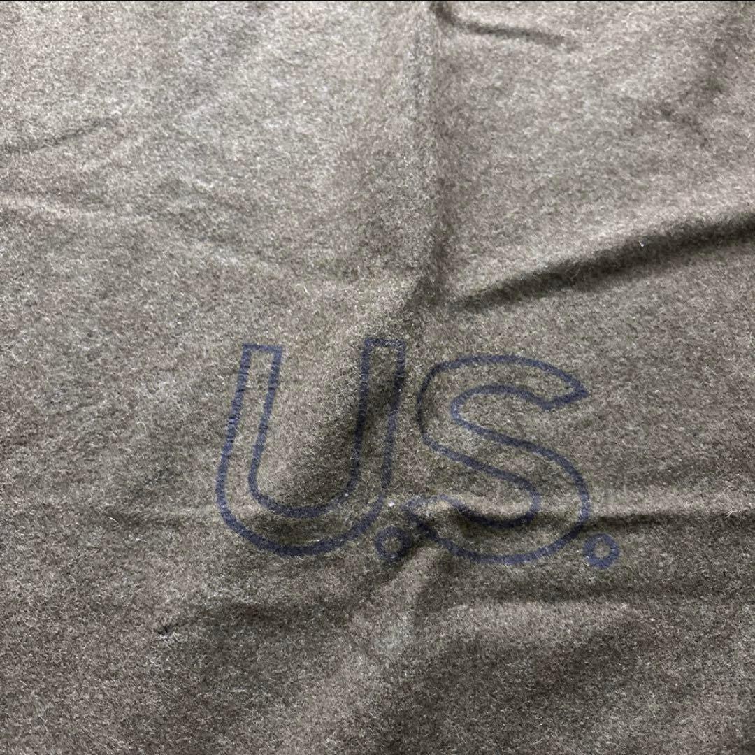 60s デッドストック　米軍実物　ウールブランケット　WOOL BLANKET