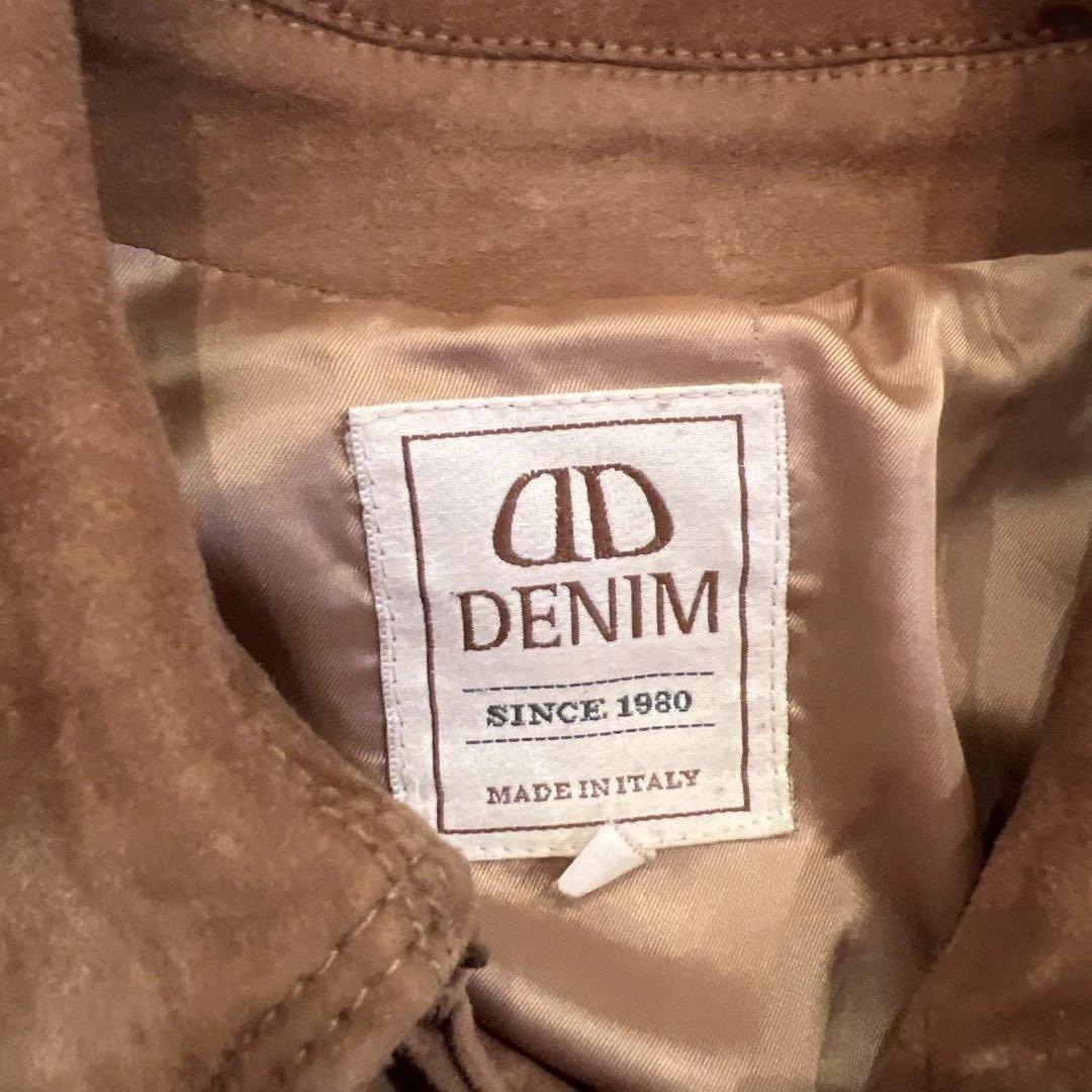超美品　DENIM スエードトレンチコート　チンクワンタ　エンメティ