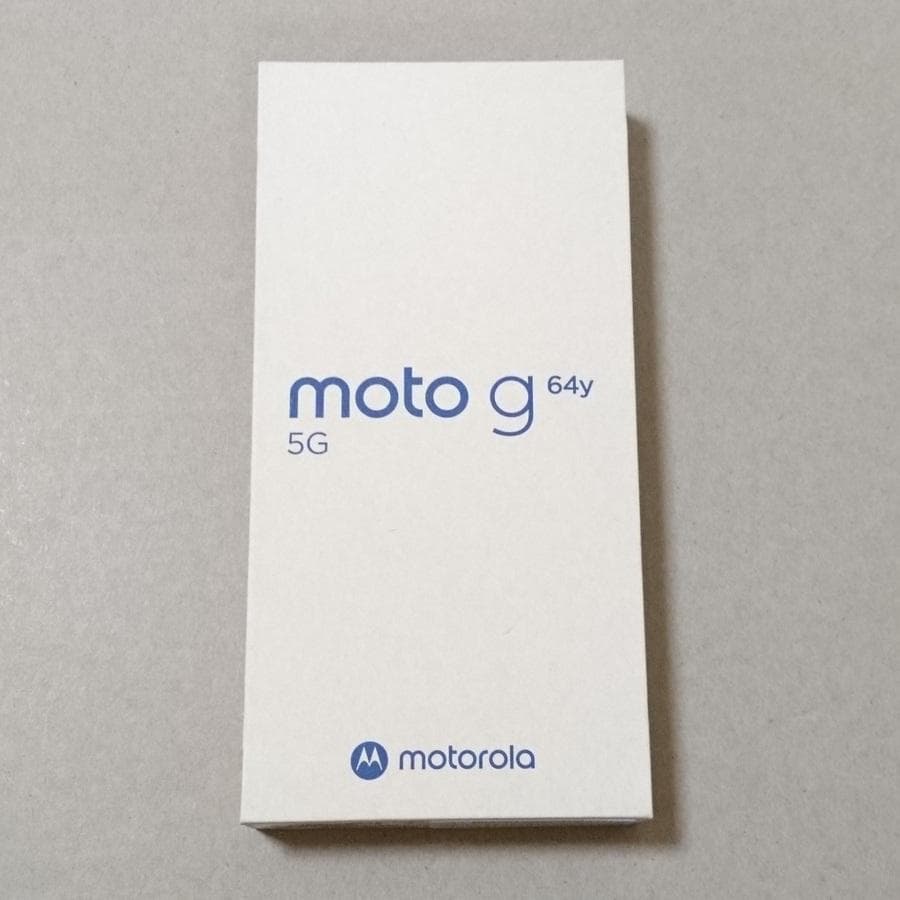 新品未使用 ☆ moto g64y 5G 128GB SIMフリー