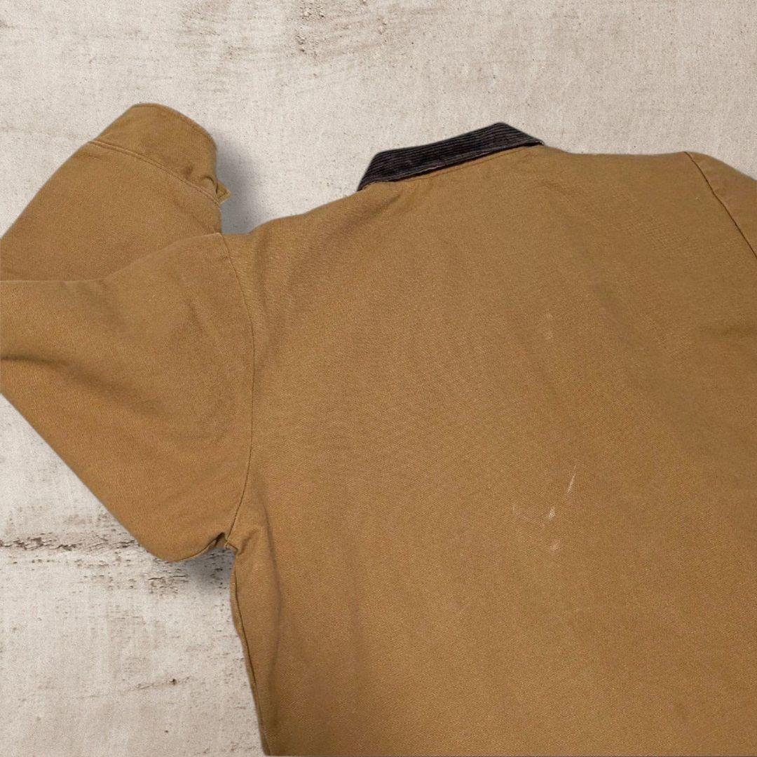 vintageダックジャケットデトロイトジャケット90s古着キャメルコーデュロイ