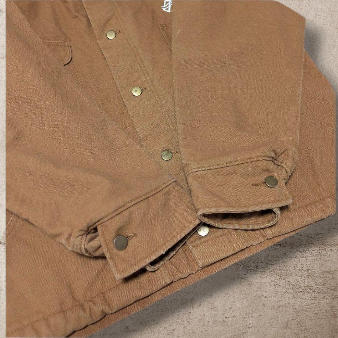 vintageダックジャケットデトロイトジャケット90s古着キャメルコーデュロイ