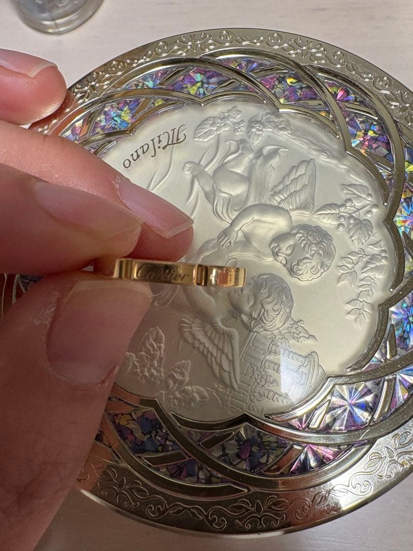 Cartier ピンクゴールドリング 50サイズ