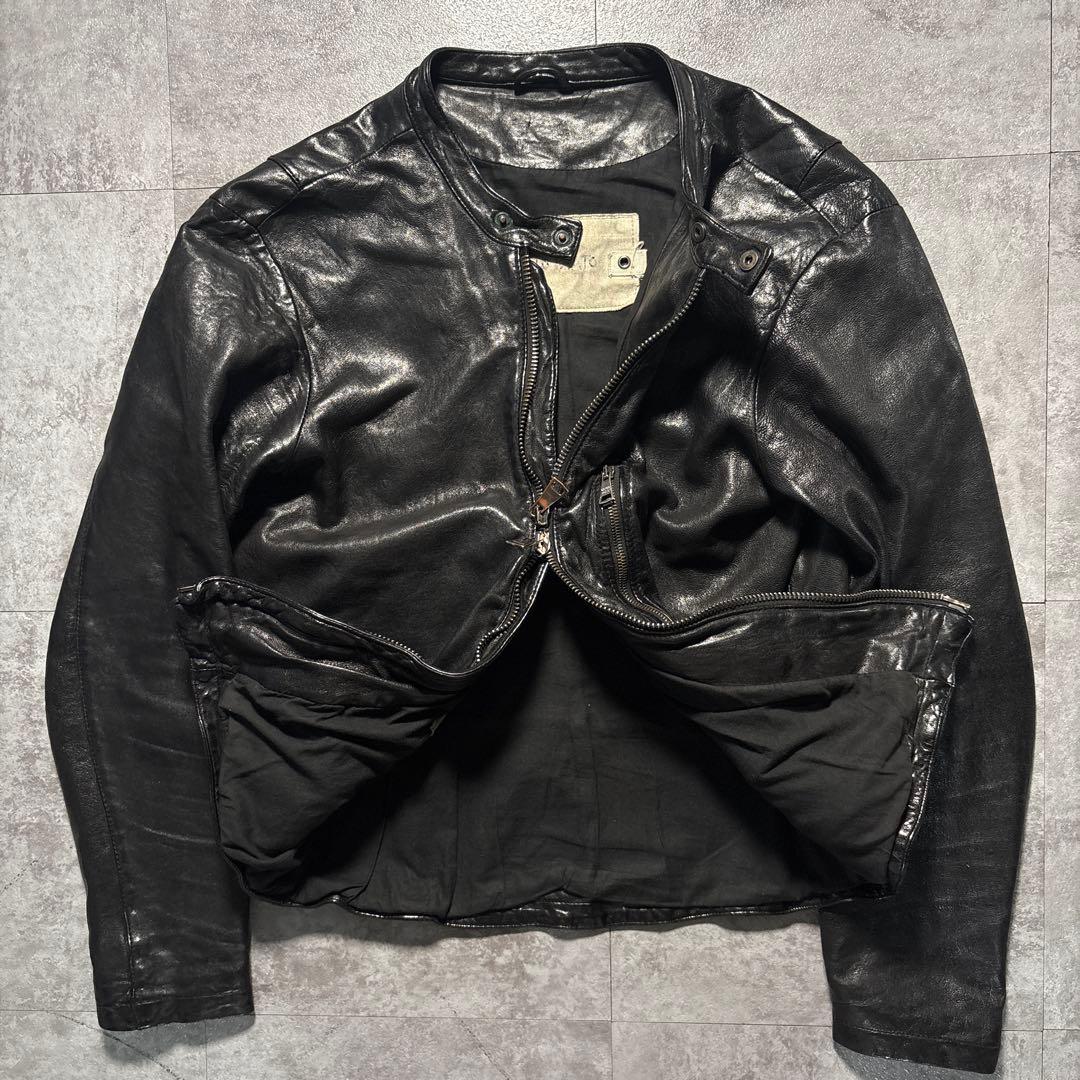 極美品　giorgio brato leather jkt julius ccp