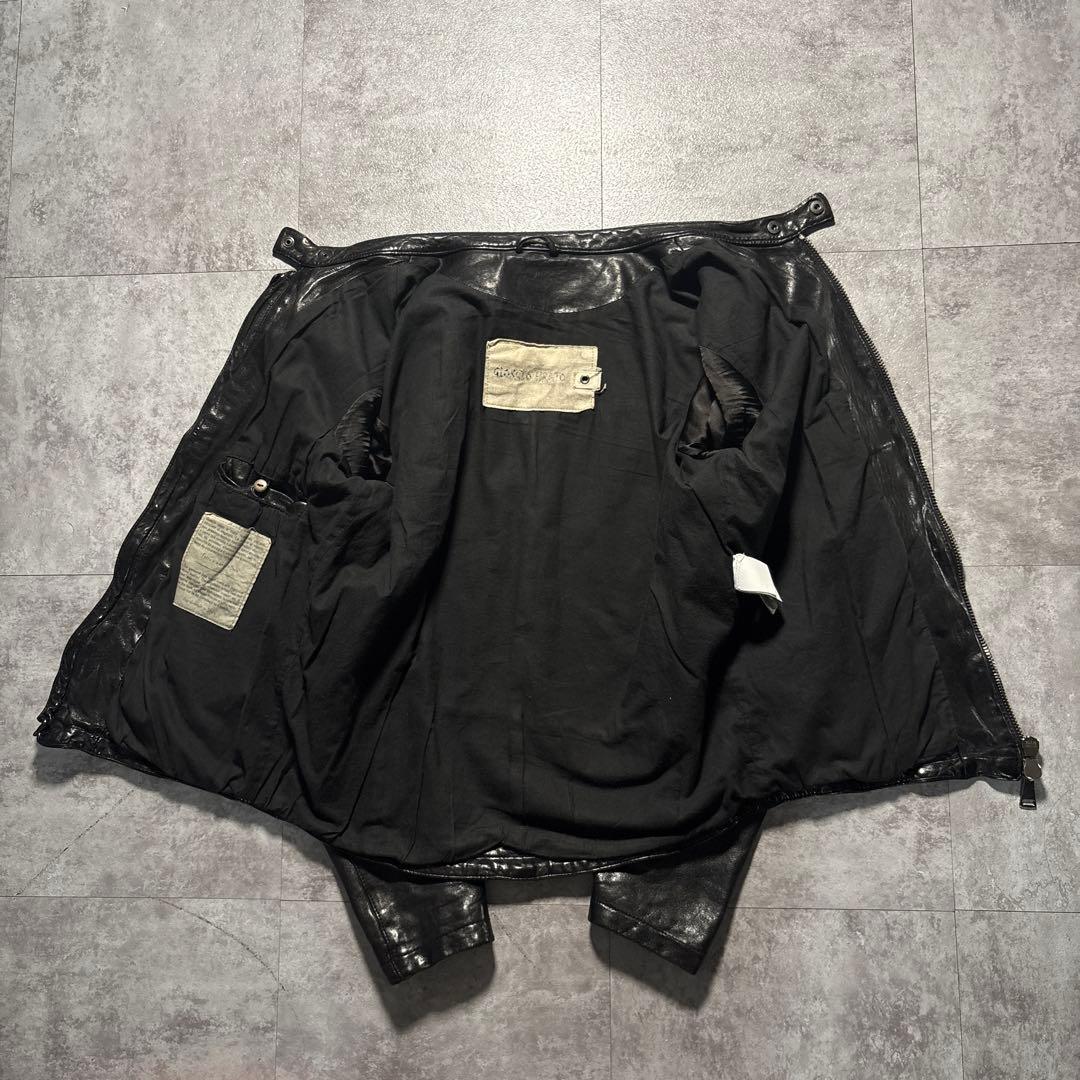 極美品　giorgio brato leather jkt julius ccp