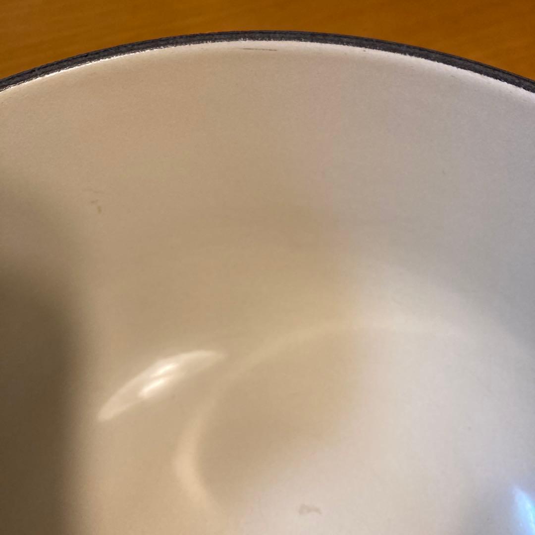 LE CREUSETオレンジ片手鍋（中型）