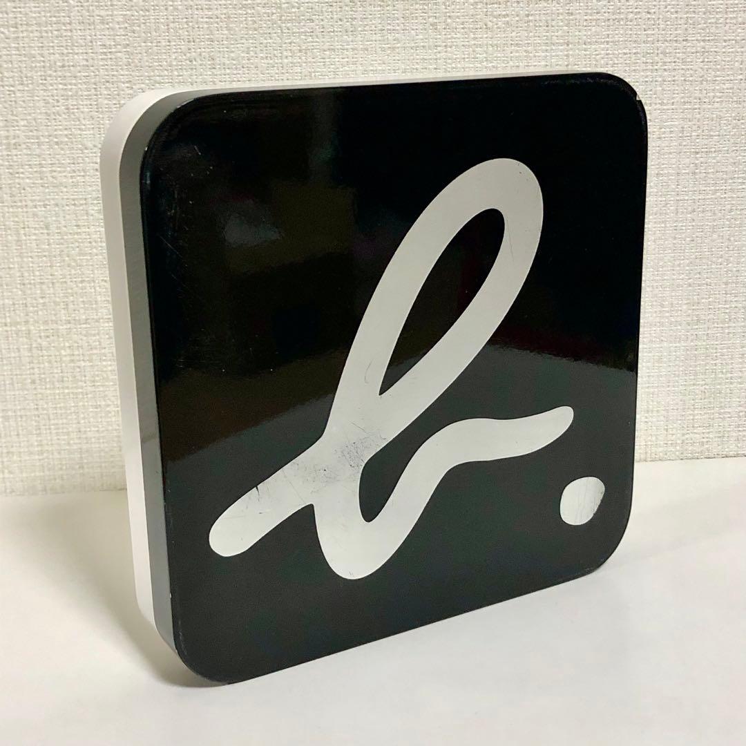 ヴィンテージ　中古　インテリア　アニエスベー　オブジェ　ロゴ　モノトーン　雑貨