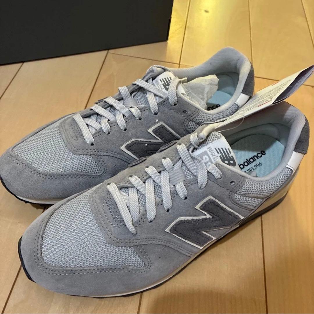 靴 new balance WL996EJ2 MD-GRAY 24.5cm