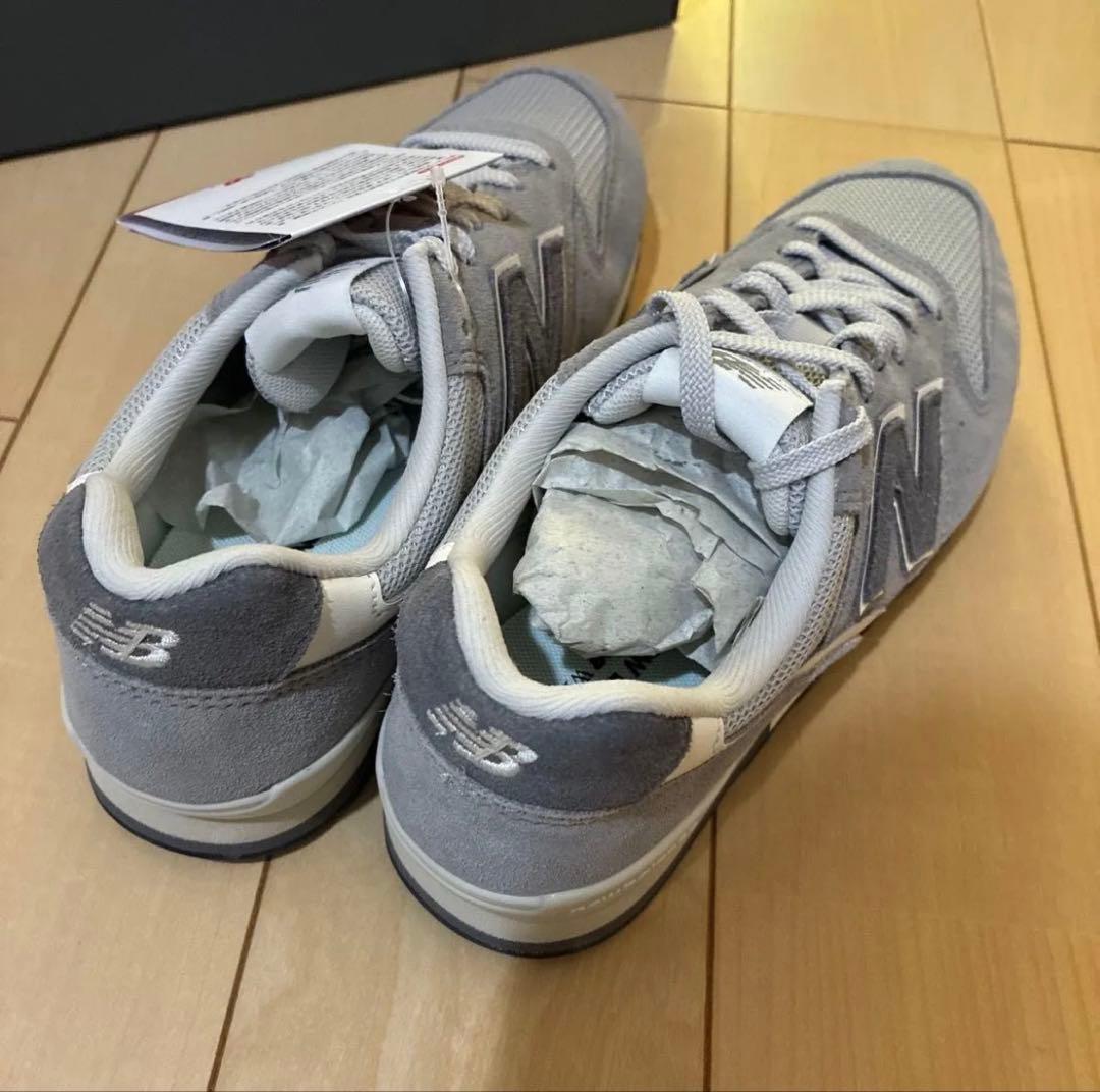 靴 new balance WL996EJ2 MD-GRAY 24.5cm