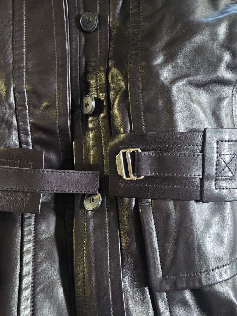 SAINT LAURENTレザージャケット