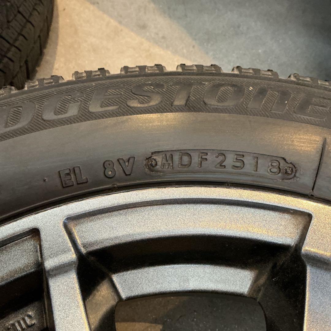 日産　ブリヂストン　スタッドレスタイヤ14インチ155/65R14 4本セット