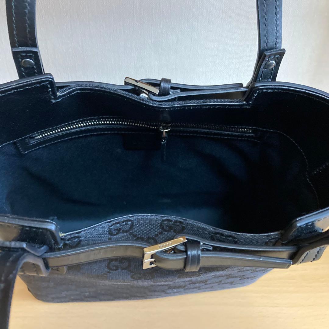 新品未使用　GUCCI GGキャンバス ジャッキー トートバッグ／海外直営店購入