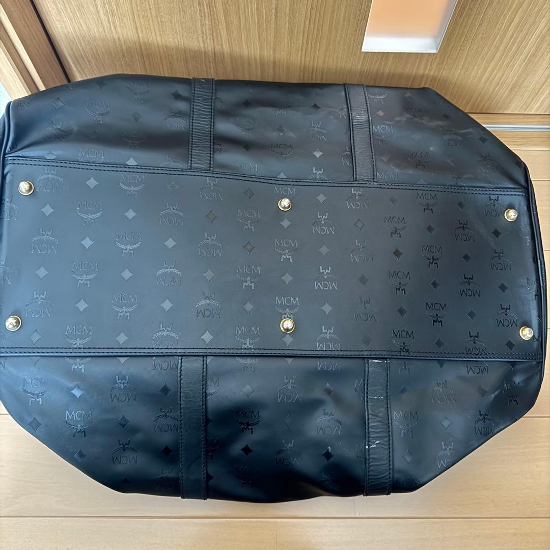 MCM ブラック ボストンバッグ A0570