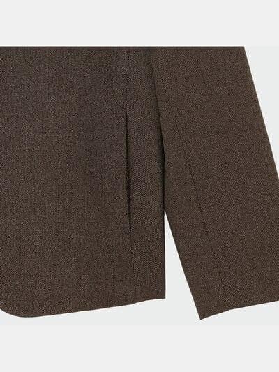 セットアップ【美品】プラステ シャークツイードカラーレスジャケット＋パンツ